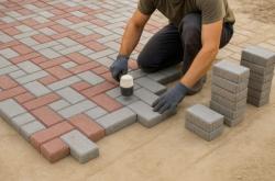 Укладка тротуарной плитки